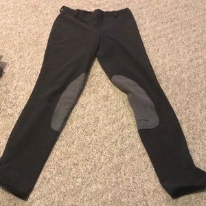 Tuffrider grey breeches